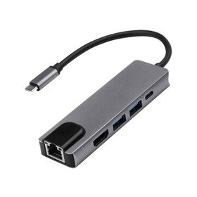 Mobitell 5in1 Usb C Hub 2x Usb 3.0 Hdmı Ethernet Çevirici Adaptör