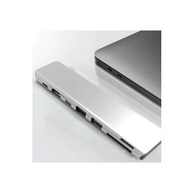 Mobitell 7in1 Type-C to PD 2xUSB Type-C HDTV SD TF Dönüştürücü Adaptör