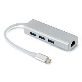 Mobitell Type-c To 3x Usb Hub Ve Gigabit Ethernet Adaptör