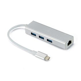 Mobitell Type-c To 3x Usb Hub Ve Gigabit Ethernet Adaptör