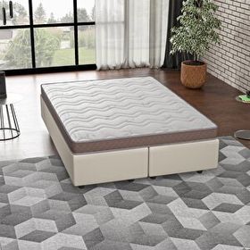 Mobpazar Full Ortopedik Bamboo Nefes Alabilen Örme Kumaşlı Açelya 160x200 cm Yatak