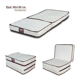 Mobpazar Papatya Comfort Deluxe Çift Taraflı Ortopedik 90x190 cm Yatak