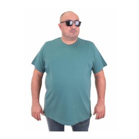 Moc Grande 11100 Büyük Beden Basic Çağla Erkek T-shirt