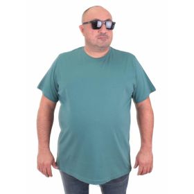 Moc Grande 11100 Büyük Beden Basic Çağla Erkek T-shirt