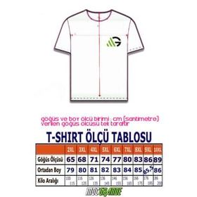 Moc Grande 11160 Büyük Beden Hardal Erkek T-shirt