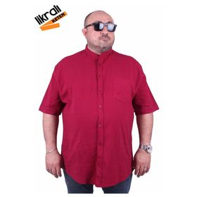 Moc Grande 11303 Bordo Keten Erkek Gömlek