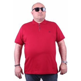 Moc Grande 11500 Büyük Beden Basic Bordo Erkek T-shirt
