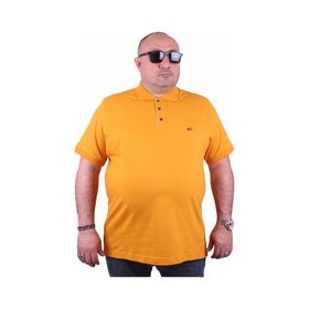 Moc Grande 11500 Büyük Beden Basic Hardal Erkek T-shirt