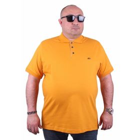 Moc Grande 11500 Büyük Beden Basic Hardal Erkek T-shirt