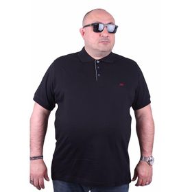 Moc Grande 11500 Büyük Beden Basic Siyah Erkek T-shirt
