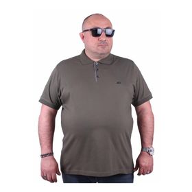 Moc Grande 11500 Polo Büyük Beden Haki Erkek T-shirt