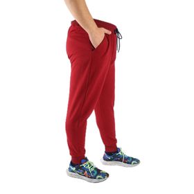 Moc Grande 11516 Bordo Full Lycra Büyük Beden Basic Eşofman Altı