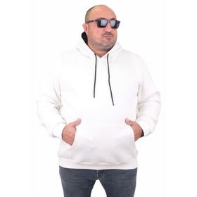 Moc Grande 11700 Ekru Kapüşonlu Erkek Sweatshirt
