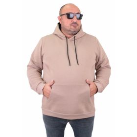 Moc Grande 11700 Toprak Kapüşonlu Erkek Sweatshirt