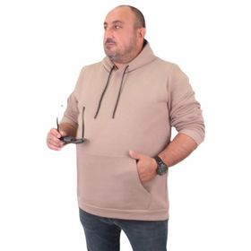 Moc Grande 11700 Toprak Kapüşonlu Erkek Sweatshirt