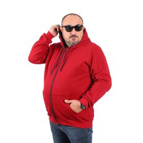 Moc Grande 11701 Bordo Kapüşonlu Erkek Sweatshirt
