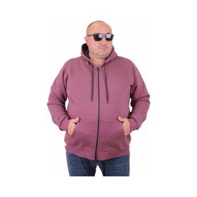 Moc Grande 11701 Eflatun Kapüşonlu Unisex Sweatshirt