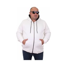 Moc Grande 11701 Ekru Kapüşonlu Unisex Sweatshirt