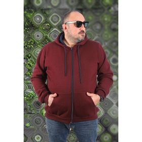 Moc Grande 11701 Hardal 3 İp Kapüşonlu Erkek Sweatshirt