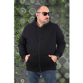 Moc Grande 11701 Siyah Kapüşonlu Erkek Sweatshirt