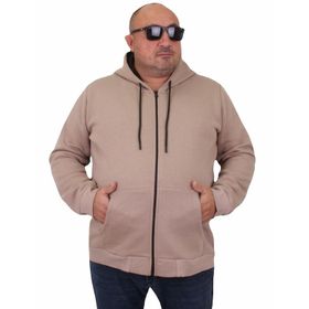 Moc Grande 11701 Toprak Kapüşonlu Erkek Sweatshirt