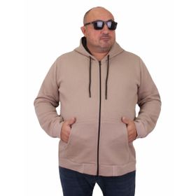 Moc Grande 11701 Toprak Kapüşonlu Erkek Sweatshirt