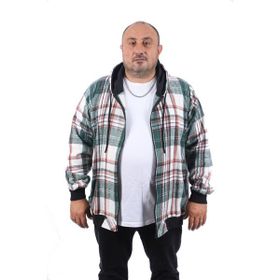 Moc Grande 22201 Nefti Büyük Beden Fermuarlı Cep Oduncu Erkek Sweatshirt