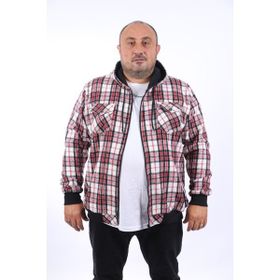 Moc Grande 22206 Bordo Oduncu Çıtçıtlı Cepli Erkek Sweatshirt