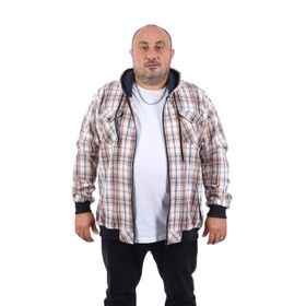 Moc Grande 22206 Kiremit Oduncu Çıtçıtlı Cepli Erkek Sweatshirt