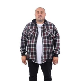 Moc Grande 22206 Siyah Oduncu Çıtçıtlı Cepli Erkek Sweatshirt