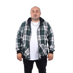 Moc Grande 22209 Nefti Kangaroo Pocket Stripe Oduncu Gömlek Erkek Sweatshirt