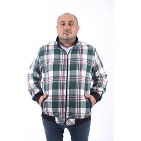 Moc Grande 22219 Nefti Büyük Beden Dik Yaka Oduncu Erkek Sweatshirt
