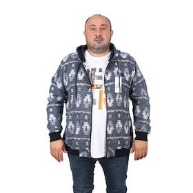 Moc Grande 22221 Siyah Original Oduncu Kapüşonlu Erkek Sweatshirt