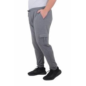 Moc Grande 22520 Gri Melanj Düz Komando Erkek Eşofman Altı