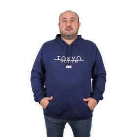 Moc Grande 22702 Lacivert Kapüşonlu Erkek Sweatshirt