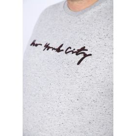 Moc Grande 22704 Gri New York City Erkek Sweatshirt