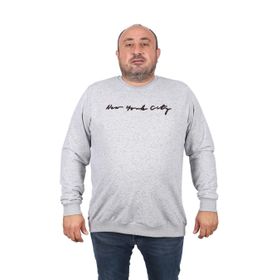 Moc Grande 22704 Gri New York City Erkek Sweatshirt