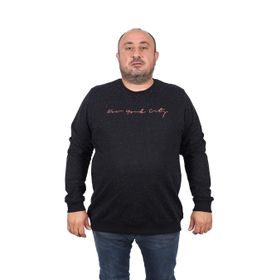 Moc Grande 22704 Siyah Erkek Sweatshirt