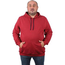 Moc Grande 22705 Bordo Kapüşonlu Erkek Sweatshirt
