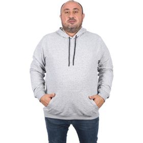 Moc Grande 22705 Gri Kapüşonlu Erkek Sweatshirt