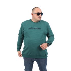 Moc Grande 22725 Nefti Büyük Beden Heritage Baskılı Erkek Sweatshirt