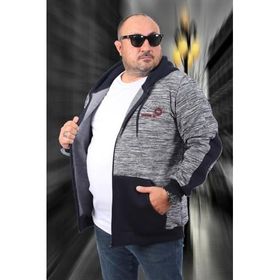 Moc Grande 22726 Lacivert Büyük Beden Frontier Erkek Sweatshirt