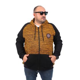 Moc Grande 22727 Hardal Büyük Beden New York College Erkek Sweatshirt