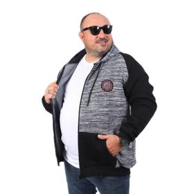 Moc Grande 22727 Siyah Büyük Beden New York College Erkek Sweatshirt