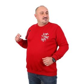Moc Grande 22733 Kırmızı Erkek Sweatshirt