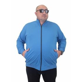 Moc Grande 22750 Saks Fermuarlı Erkek Sweatshirt