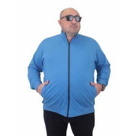 Moc Grande 22750 Saks Fermuarlı Erkek Sweatshirt