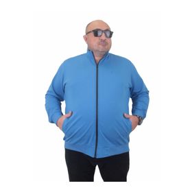Moc Grande 22750 Saks Fermuarlı Erkek Sweatshirt