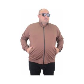 Moc Grande 22750 Taba Fermuarlı Erkek Sweatshirt