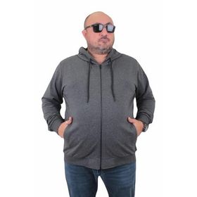 Moc Grande 22751 Antrasit Kapüşonlu Erkek Sweatshirt